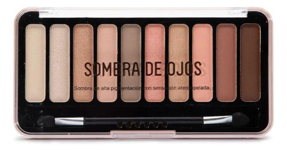 Set 2 Sombra Ojos Paleta Multifuncional Polvo 10 Colores Jhn-9