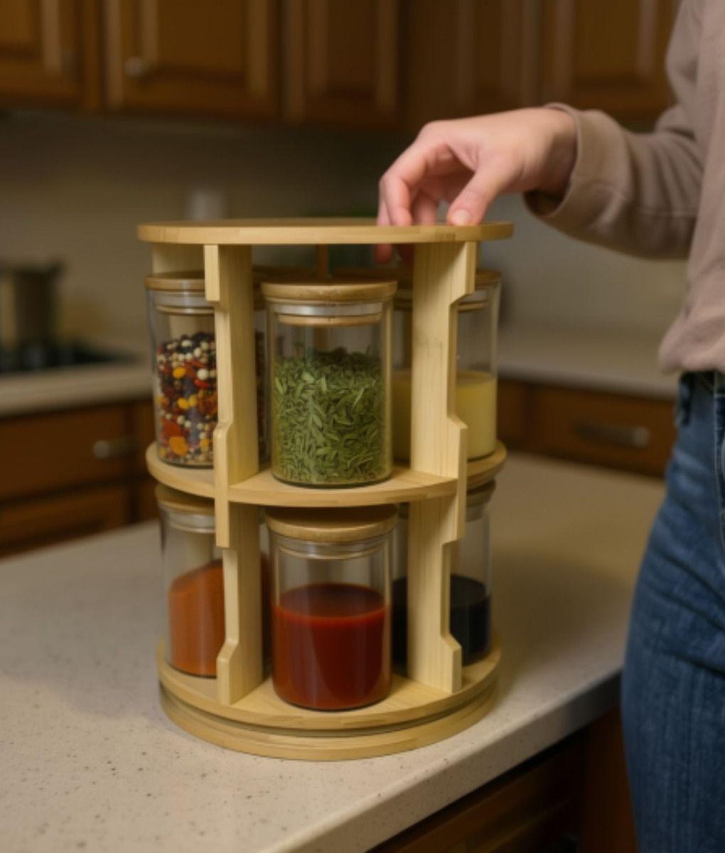 Especiero Organizador Cocina Almacenamiento Moderno Jhn-4