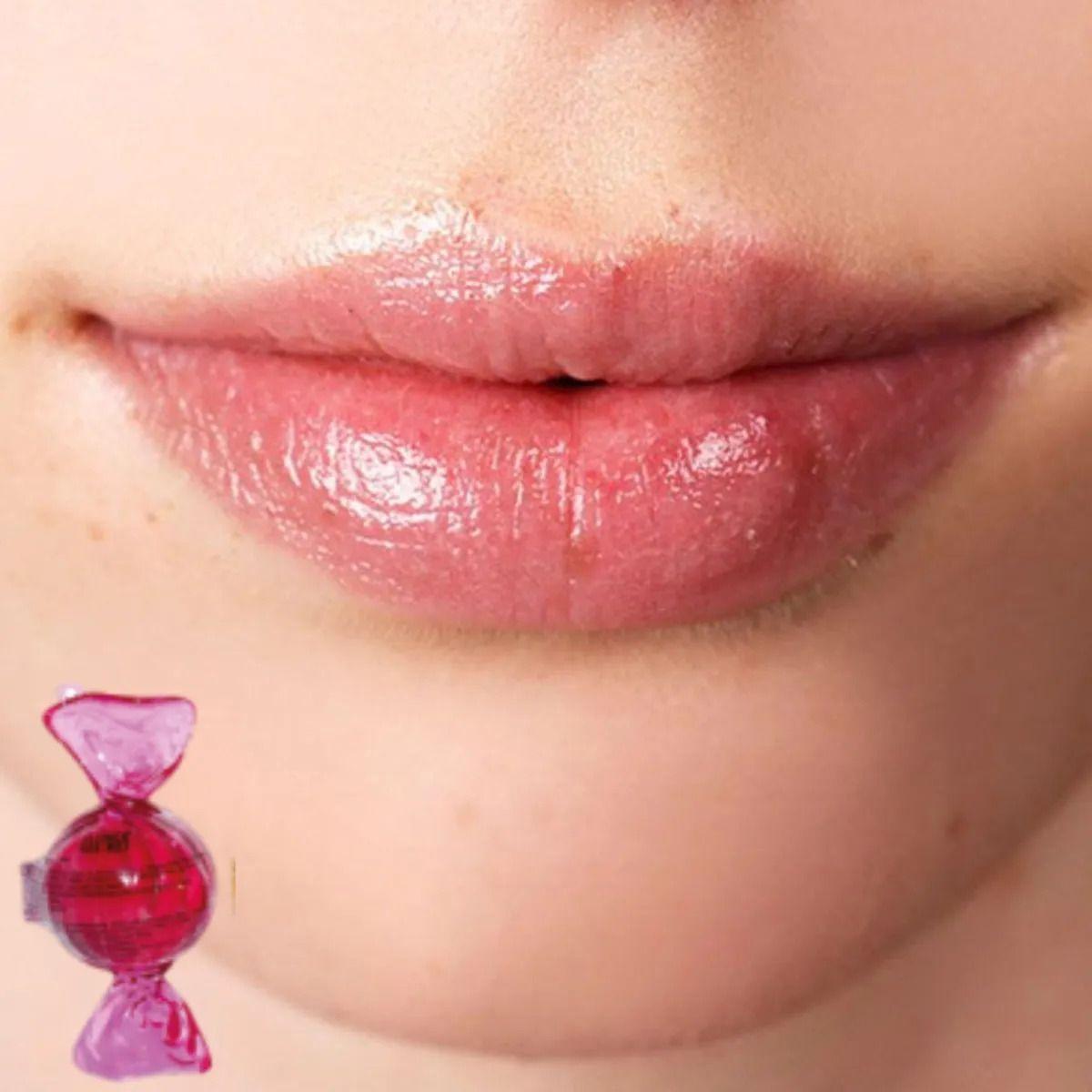 Set 3 Brillos Labiales Sabor Caramelo Efecto Hidratante ALJ-3
