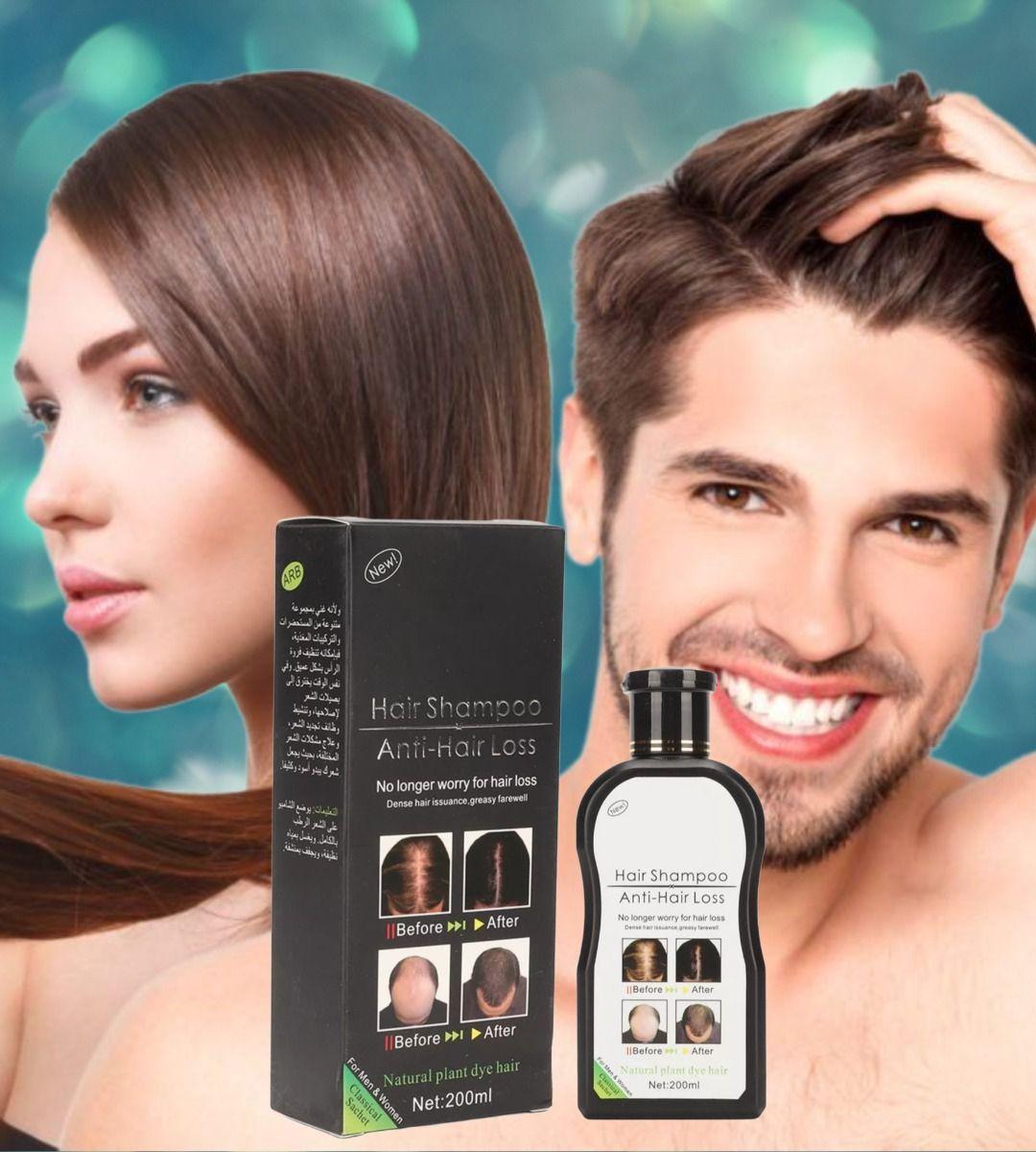 Set 2 Shampoo Anticaida Cabello Crecimiento Voluminoso Jhn-3