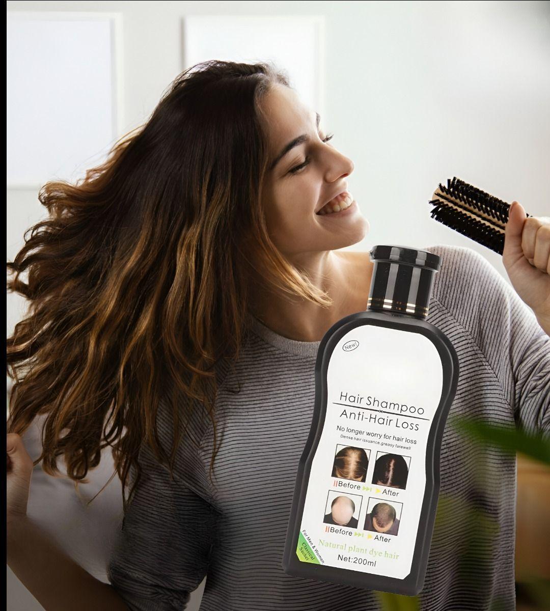 Set 2 Shampoo Anticaida Cabello Crecimiento Voluminoso Jhn-8