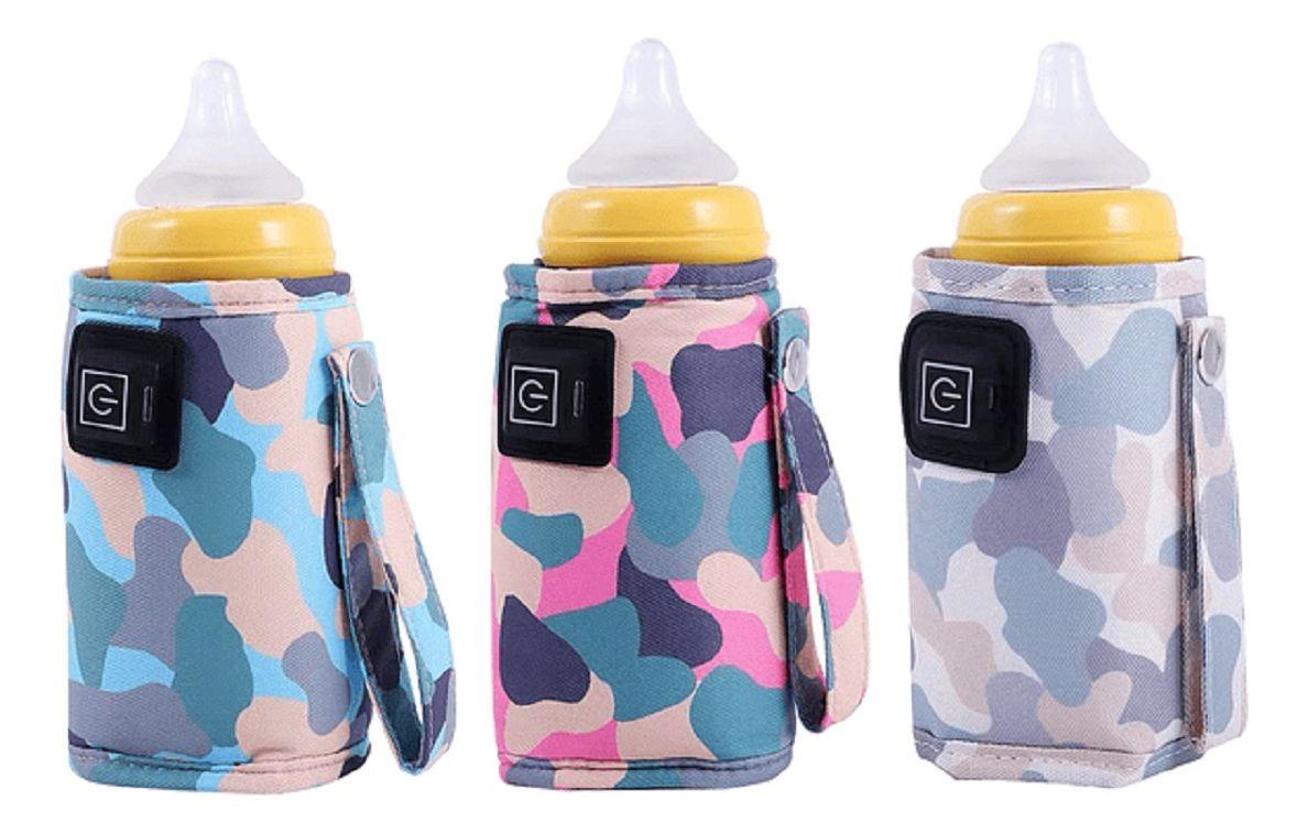 Calentador Mamadera Biberon Portatil Viajes Paseo Bebes Lau-0