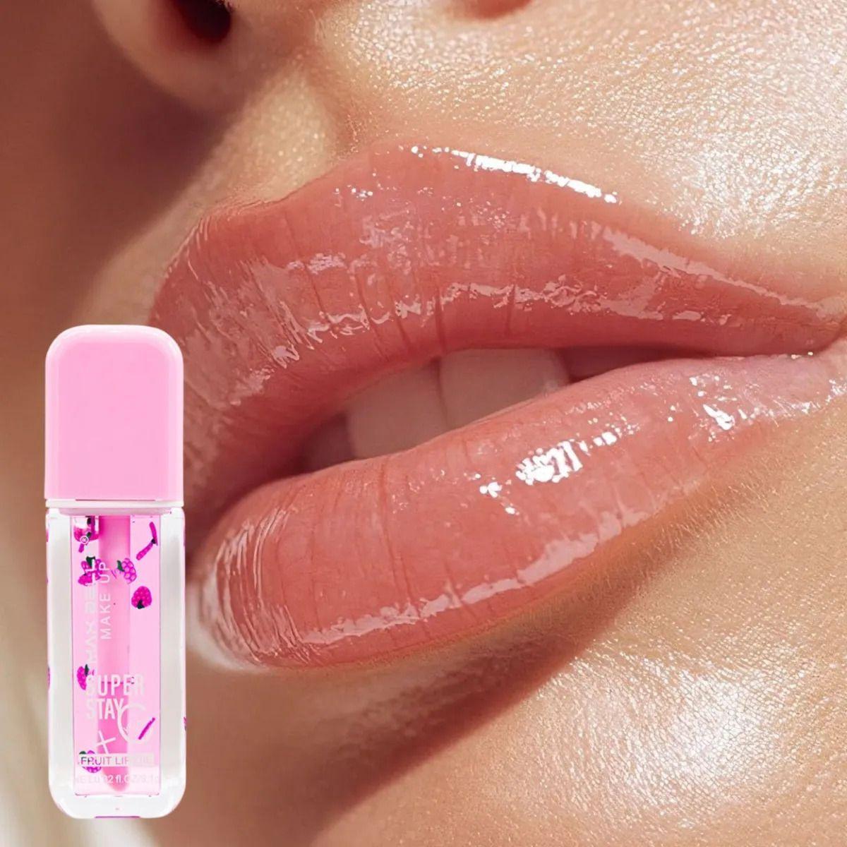 Set 2 Brillos Labiales Aceite Anti Resecamiento Glow ALJ-2