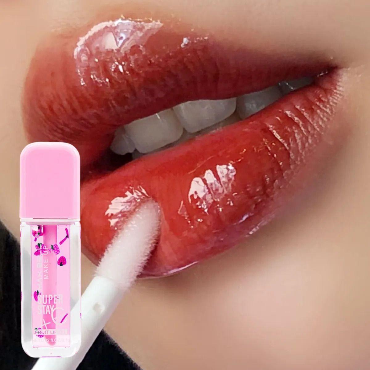 Set 2 Brillos Labiales Aceite Anti Resecamiento Glow ALJ-4