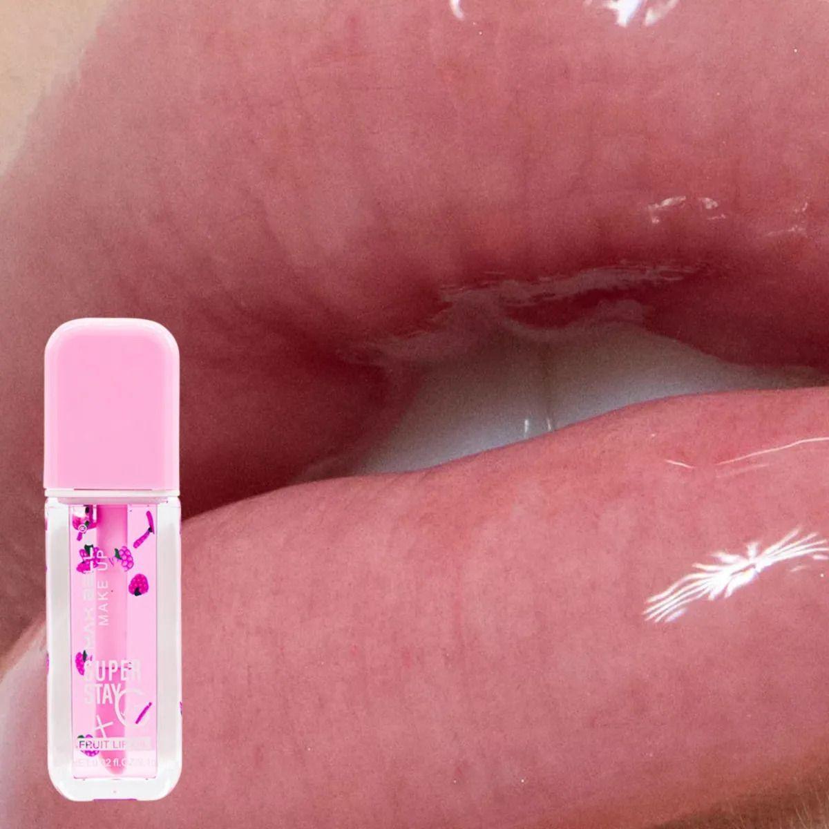 Set 2 Brillos Labiales Aceite Anti Resecamiento Glow ALJ-7