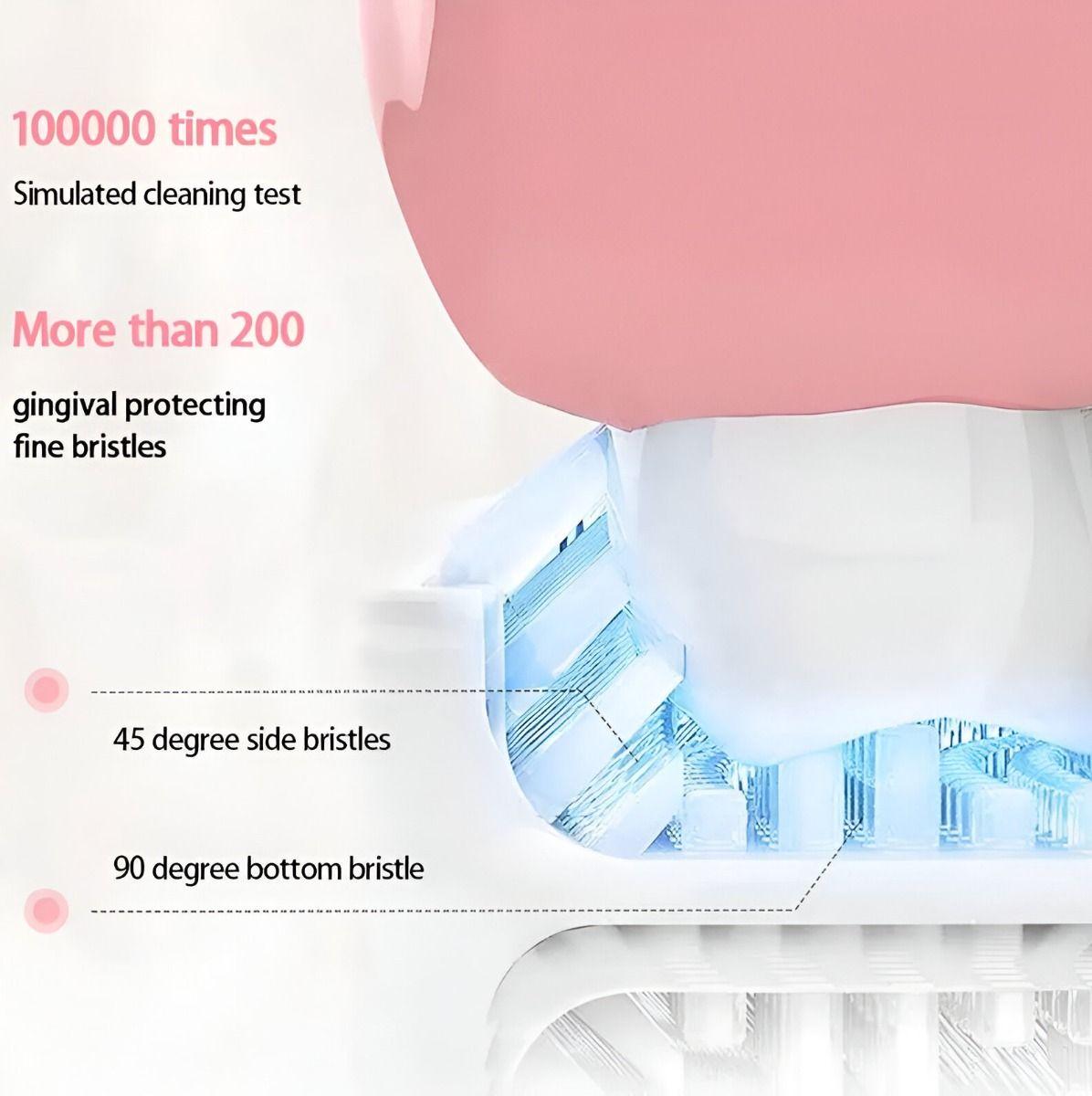 Cepillo Dientes Recargable U Automático Ultrasónico Jhn-6