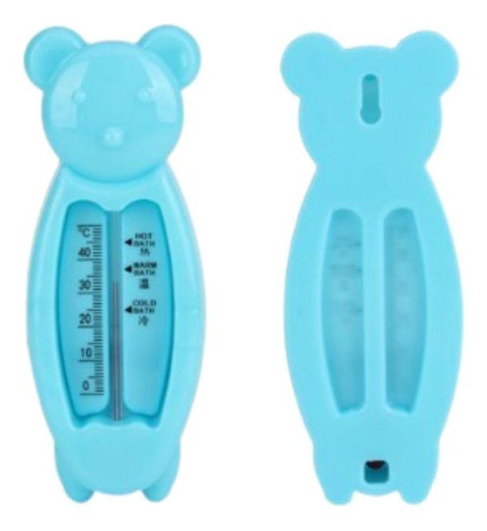 SET 6 TERMOMETRO DE BAÑO AGUA FORMA OSO TEMPERATURA BEBE LAU-0
