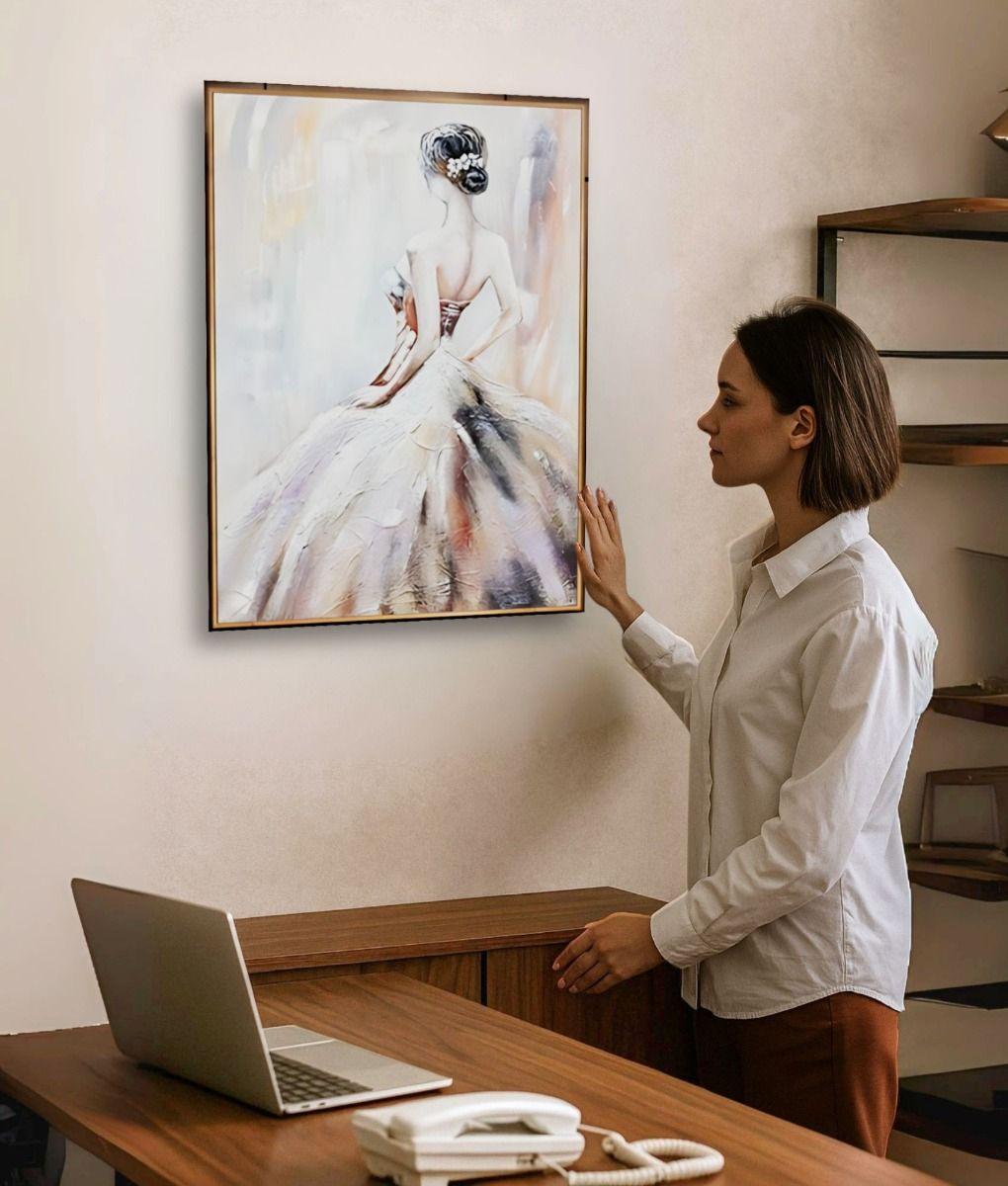 Cuadro Decorativo Pared Figura Femenina Arte Hogar Jhn-4