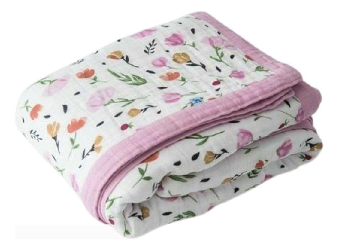 MANTA DE APEGO MUSELINA SUAVE LIGERA PARA BEBE LAU-0