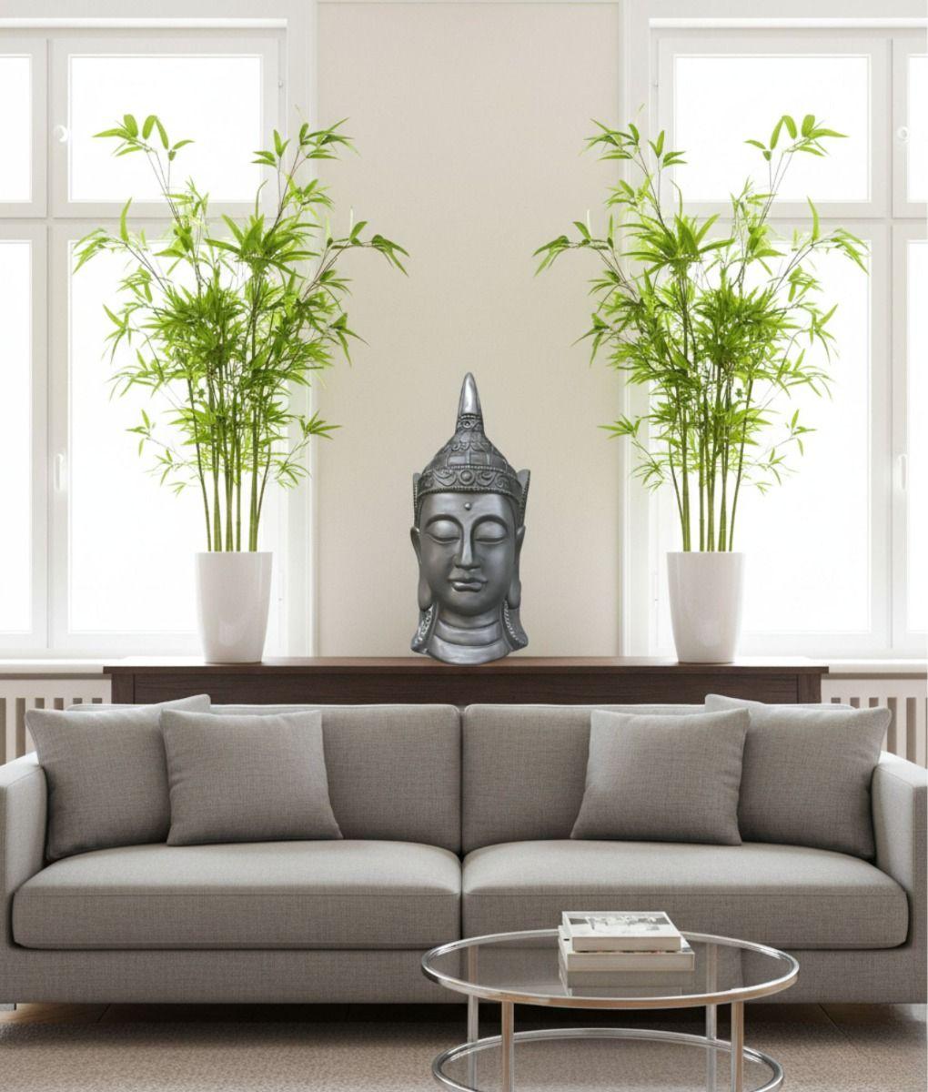 Figura Decorativa Cabeza Buda Estatua Adorno Hogar Jhn-6