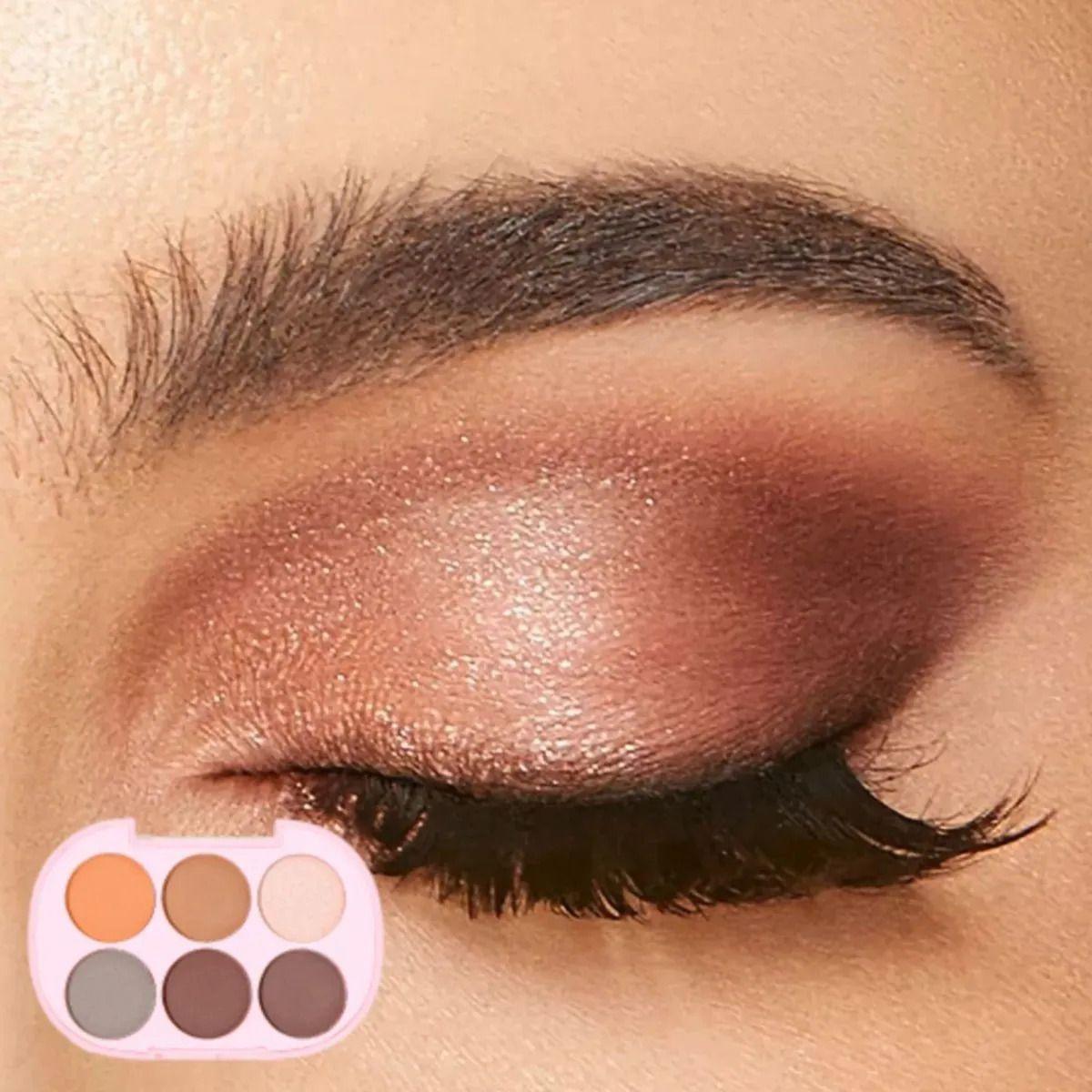 Paq 24 Paletas Sombras Neutras Textura Suave Difuminado ALJ-4