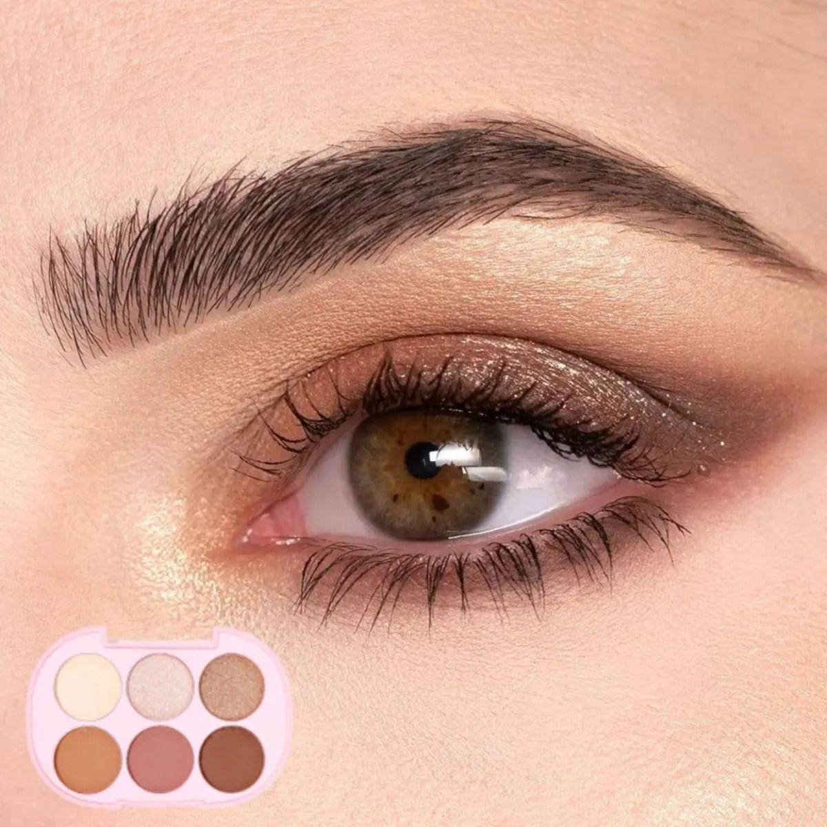Paq 24 Paletas Sombras Neutras Textura Suave Difuminado ALJ-8