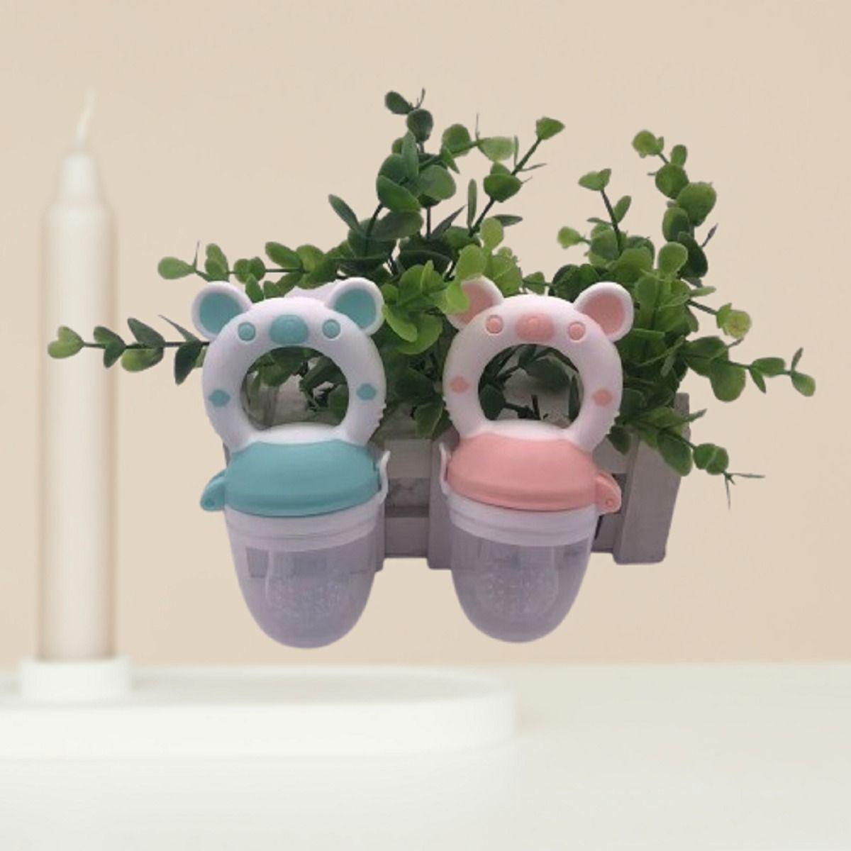 Set 4 Chupete Alimentador Comedor Frutas Silicona Bebe Lau-8