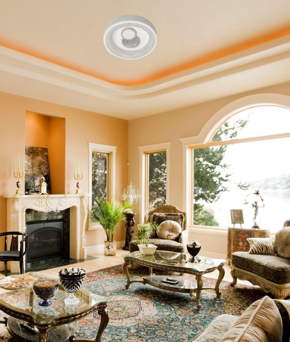 Lámpara Techo LED Abstracción Moderna Contraste Luminoso Jhn-4