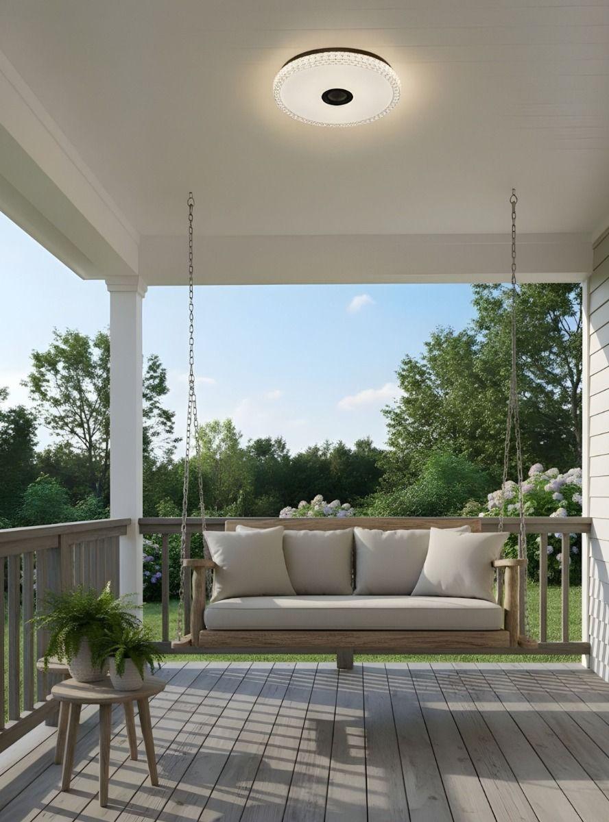 Lámpara Techo Decorativa Estilo Sofisticado Plafón Jhn-6