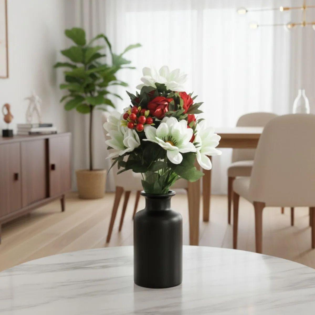 Ramo Floral Artificial Frutos Silvestres Decorativo Jhn-6