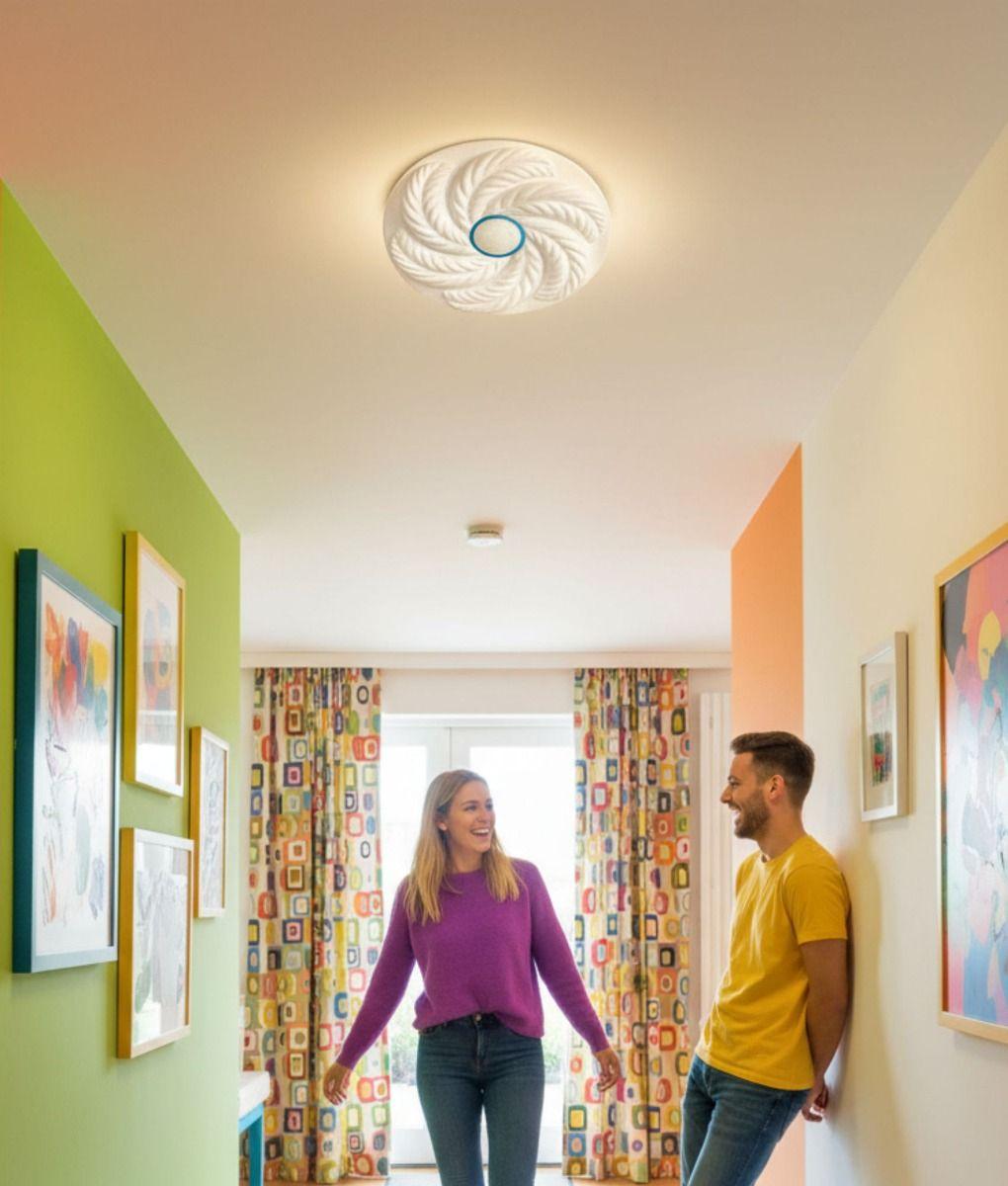 Lámpara Techo Decorativa Diseño Torbellino Dinámico Jhn-3