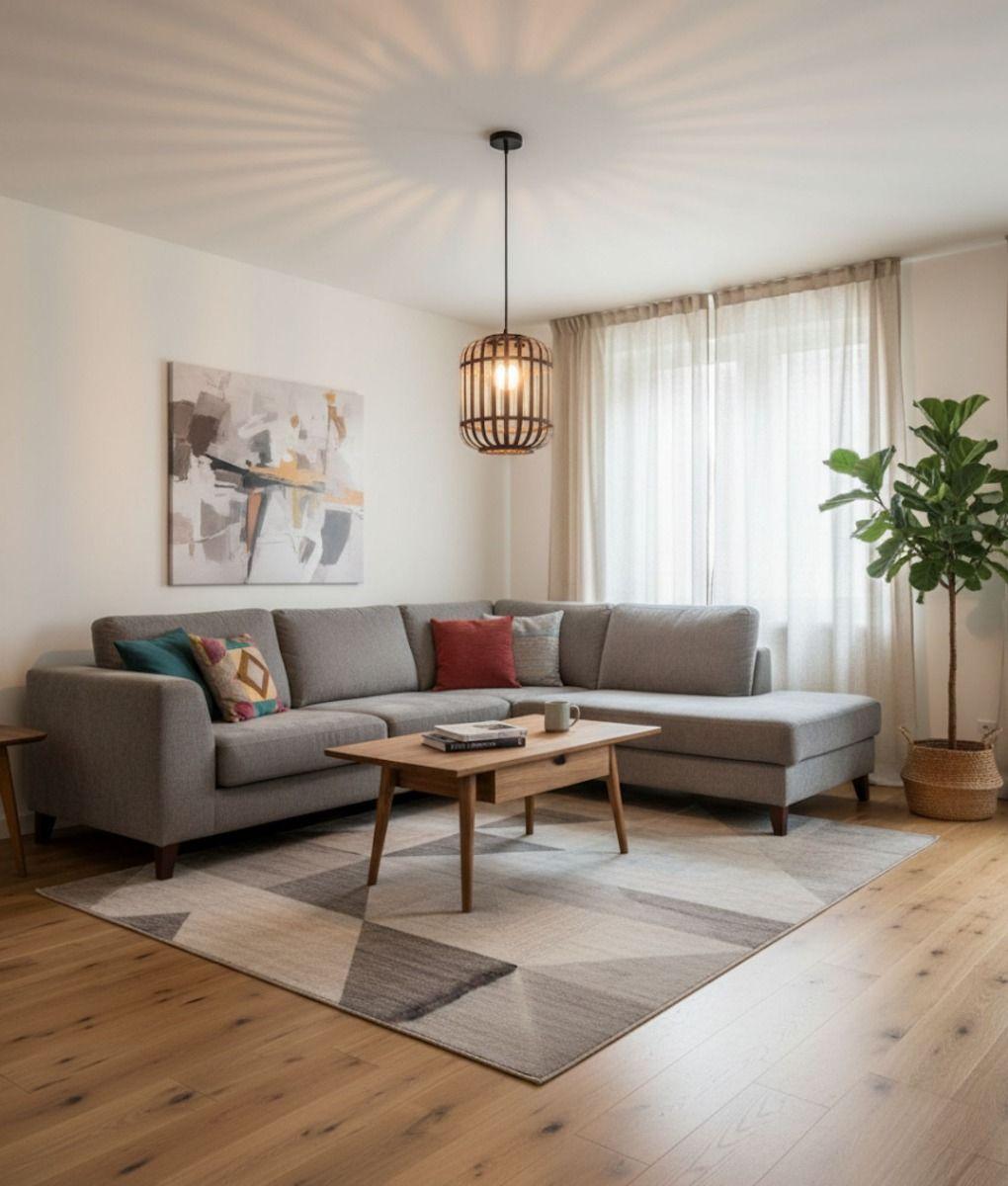 Lámpara Colgante Decorativa Elegante Abierta Jaula Jhn-5