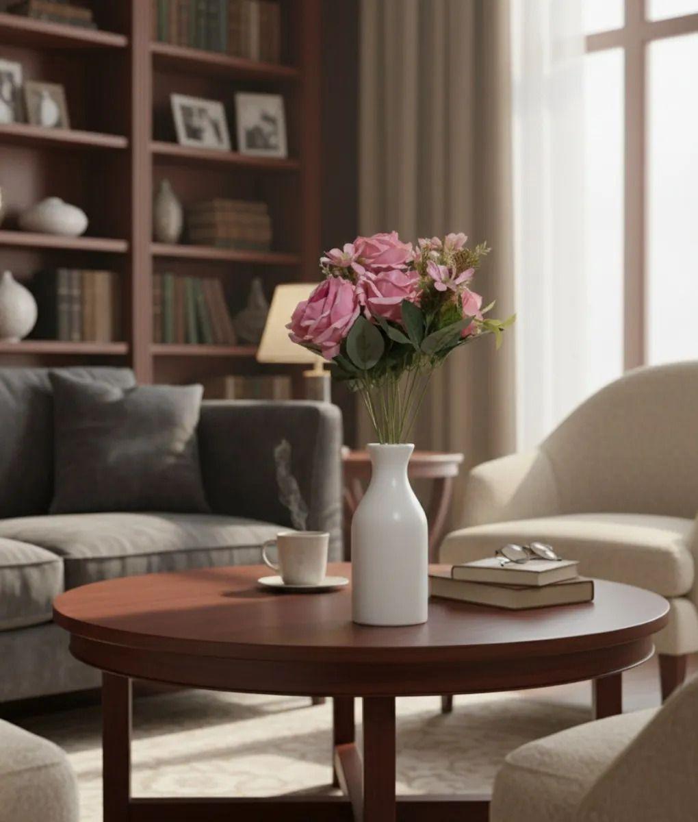 Ramo Floral Artificial Elegancia Belleza Hogar Eventos Jhn-7