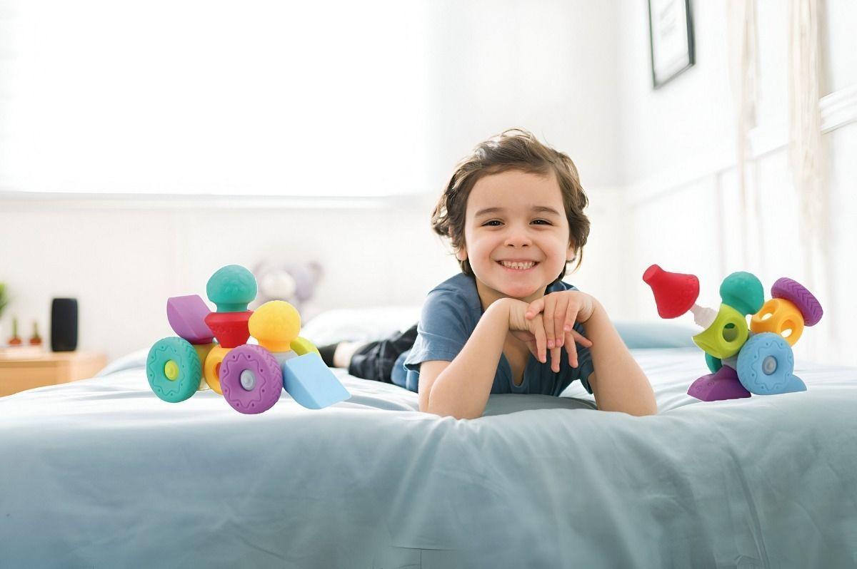 Bloques Construcción Juguete Tridimensional Educación Jhn-4