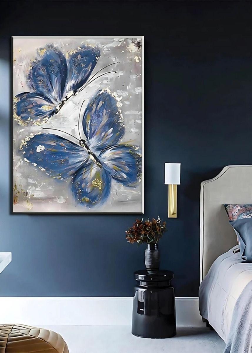 Cuadro Decorativo Pared Mariposas Abstractas Hogar Jhn-4