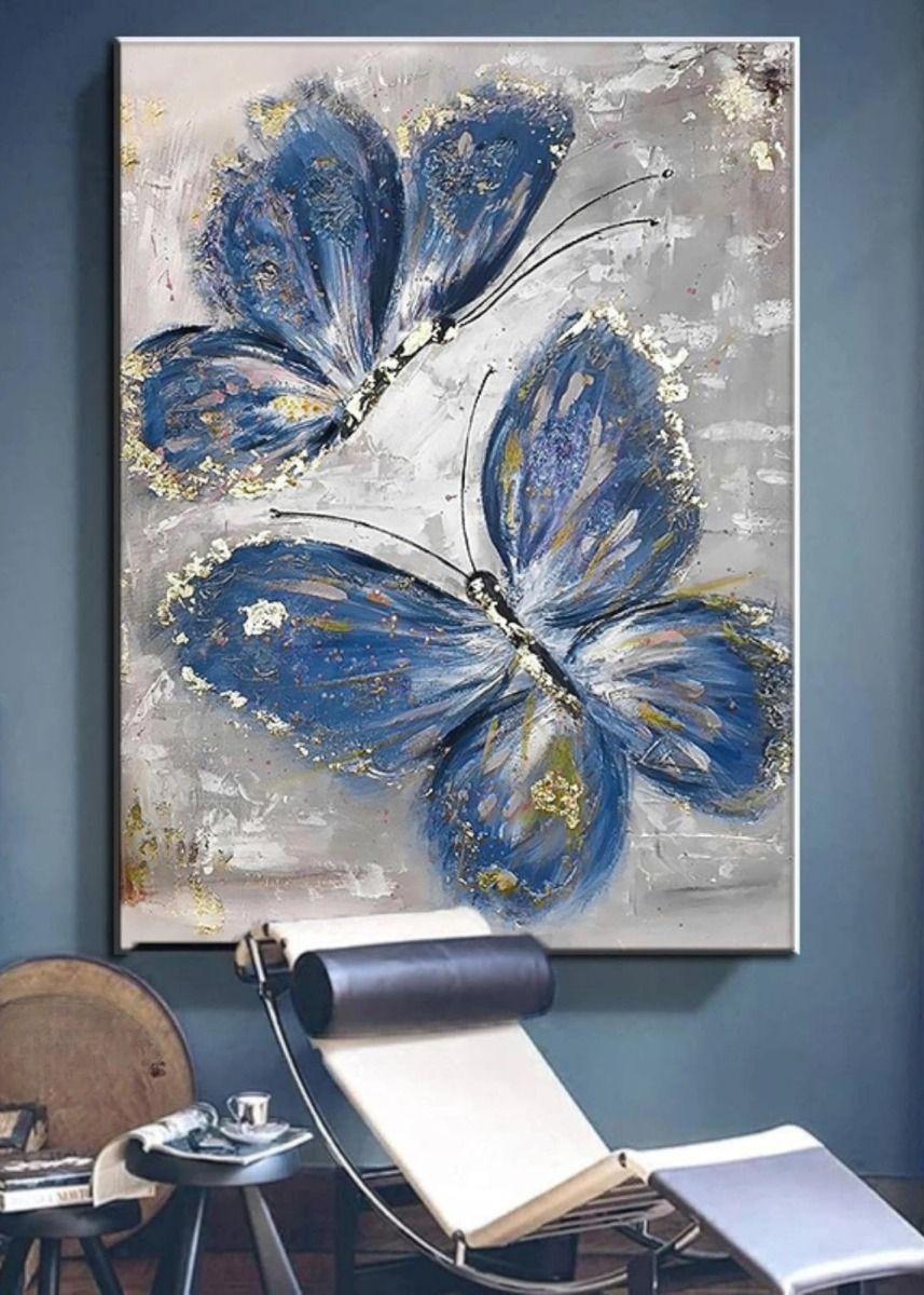 Cuadro Decorativo Pared Mariposas Abstractas Hogar Jhn-5