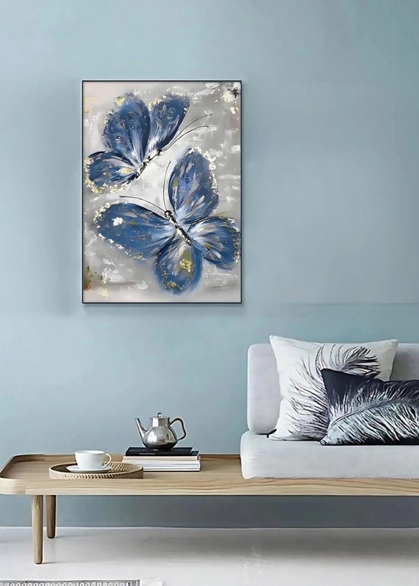 Cuadro Decorativo Pared Mariposas Abstractas Hogar Jhn-7