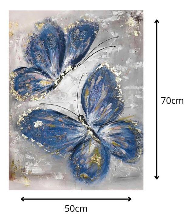 Cuadro Decorativo Pared Mariposas Abstractas Hogar Jhn-9