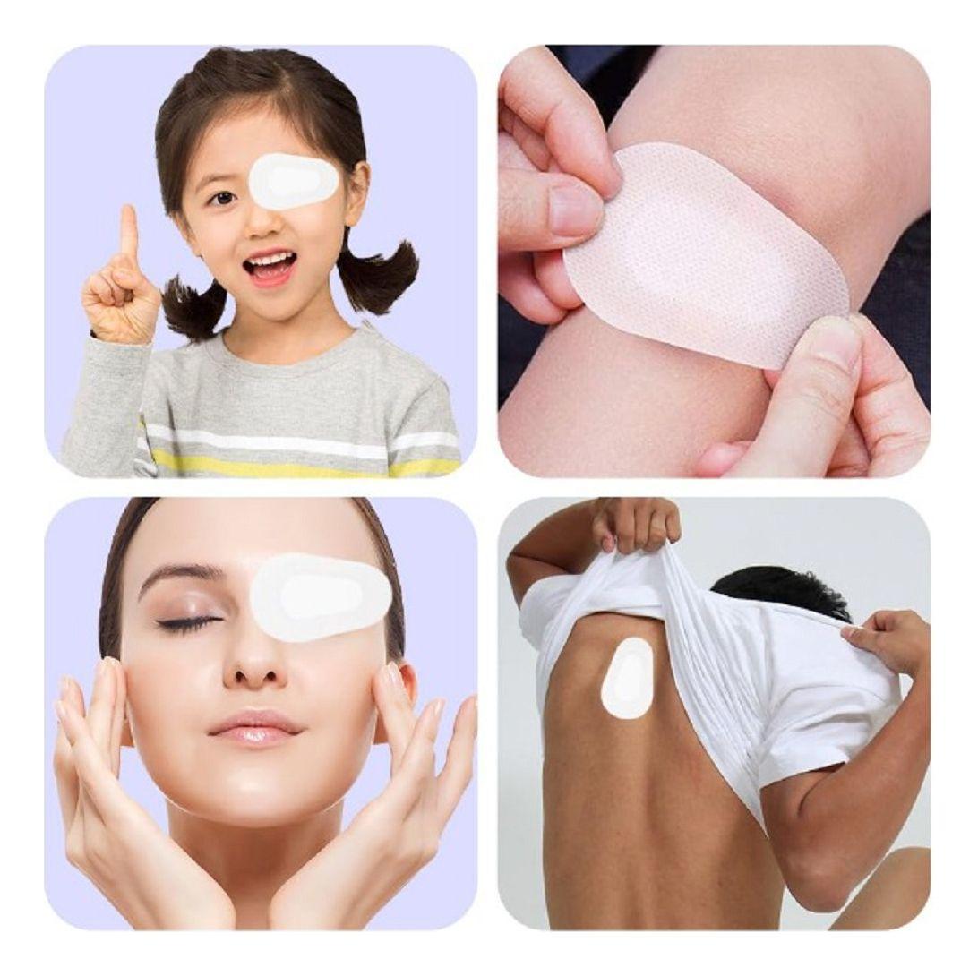 Parche Ocular Infantil Descartable Protege 50x75mm Lau-2