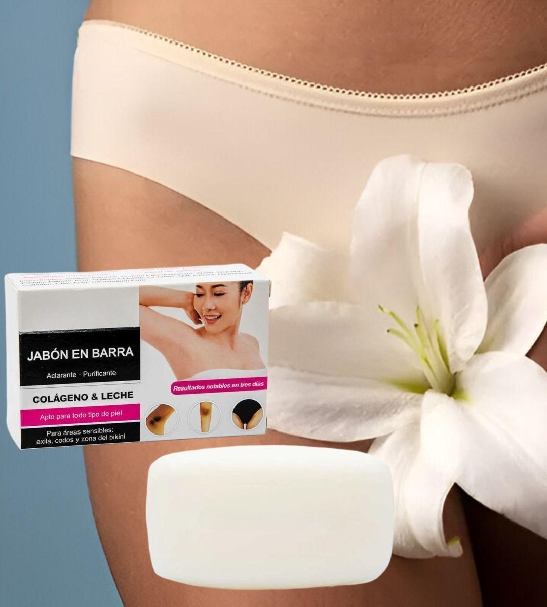 Set 4 Jabón Intimo Aclarante Purificante Axilas Codos Jhn-5