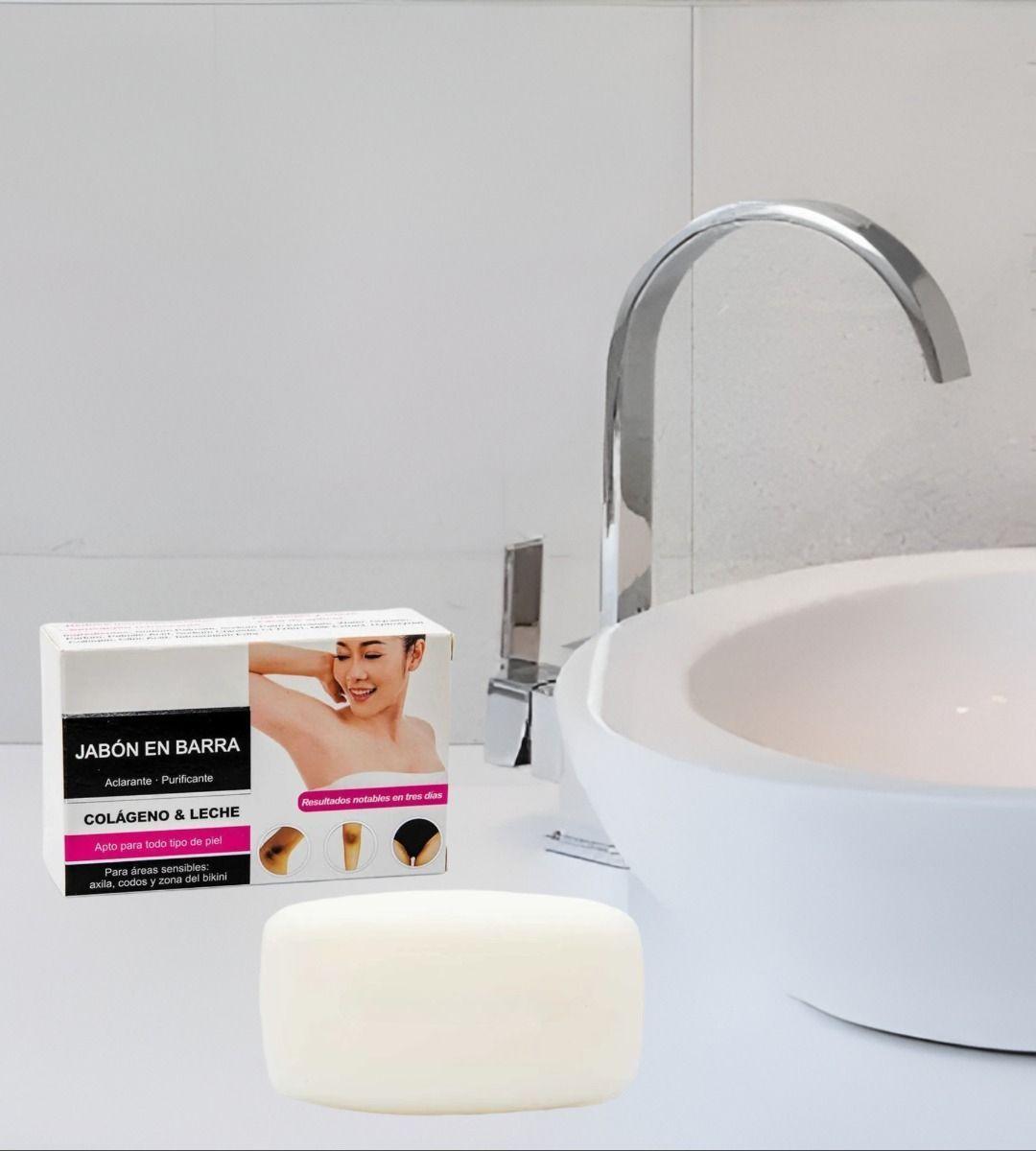 Set 4 Jabón Intimo Aclarante Purificante Axilas Codos Jhn-8