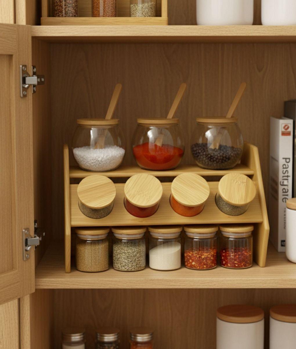 Juego Recipiente Almacenamiento Soporte Contenedor Jhn-7