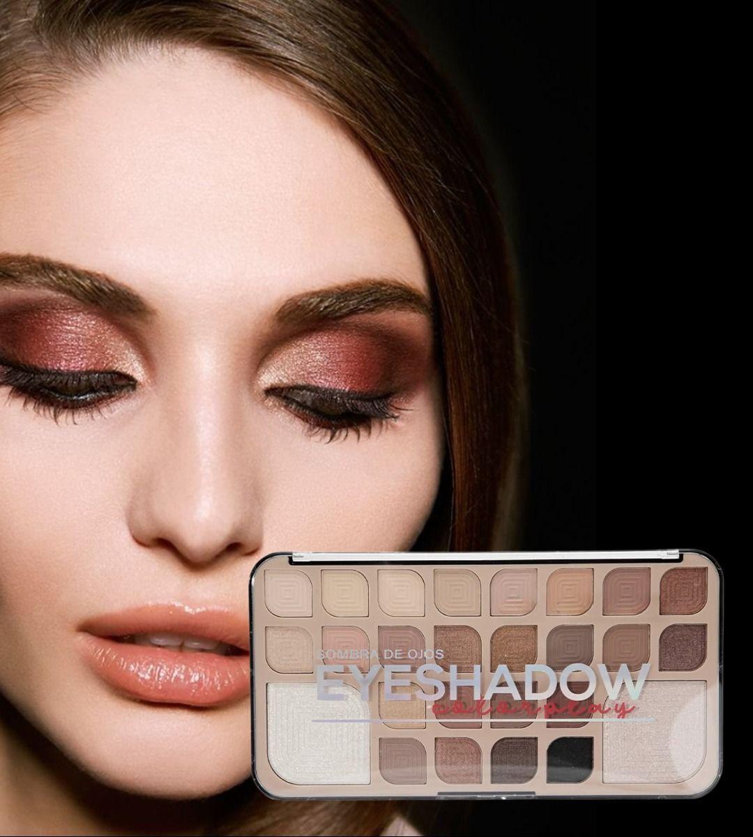 Sombra Ojos Paleta Cobertura Vibrante Suave Duradera Jhn-3