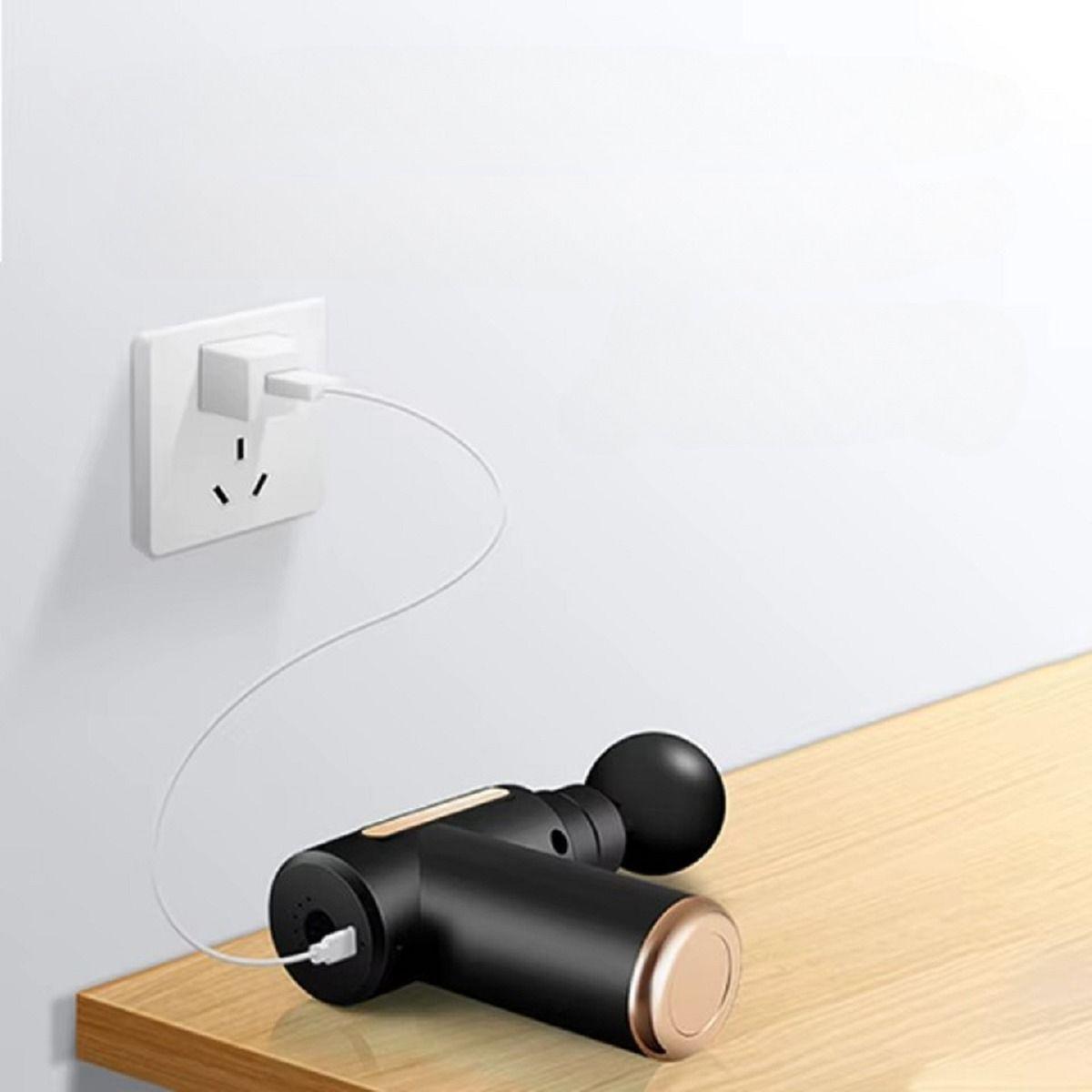 Masajeador Muscular Mini Pistola Vibradora Muscular Lau-6