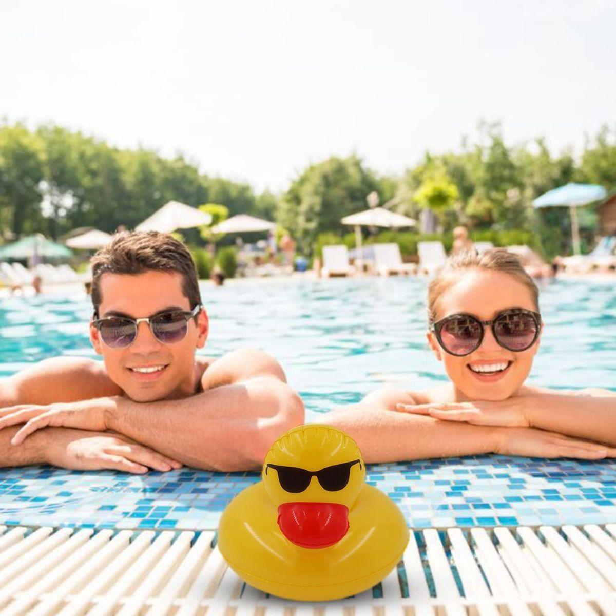 SET 8 PORTAVASOS INFLABLE PARA PISCINA SOPORTE BEBIDA LAU-9
