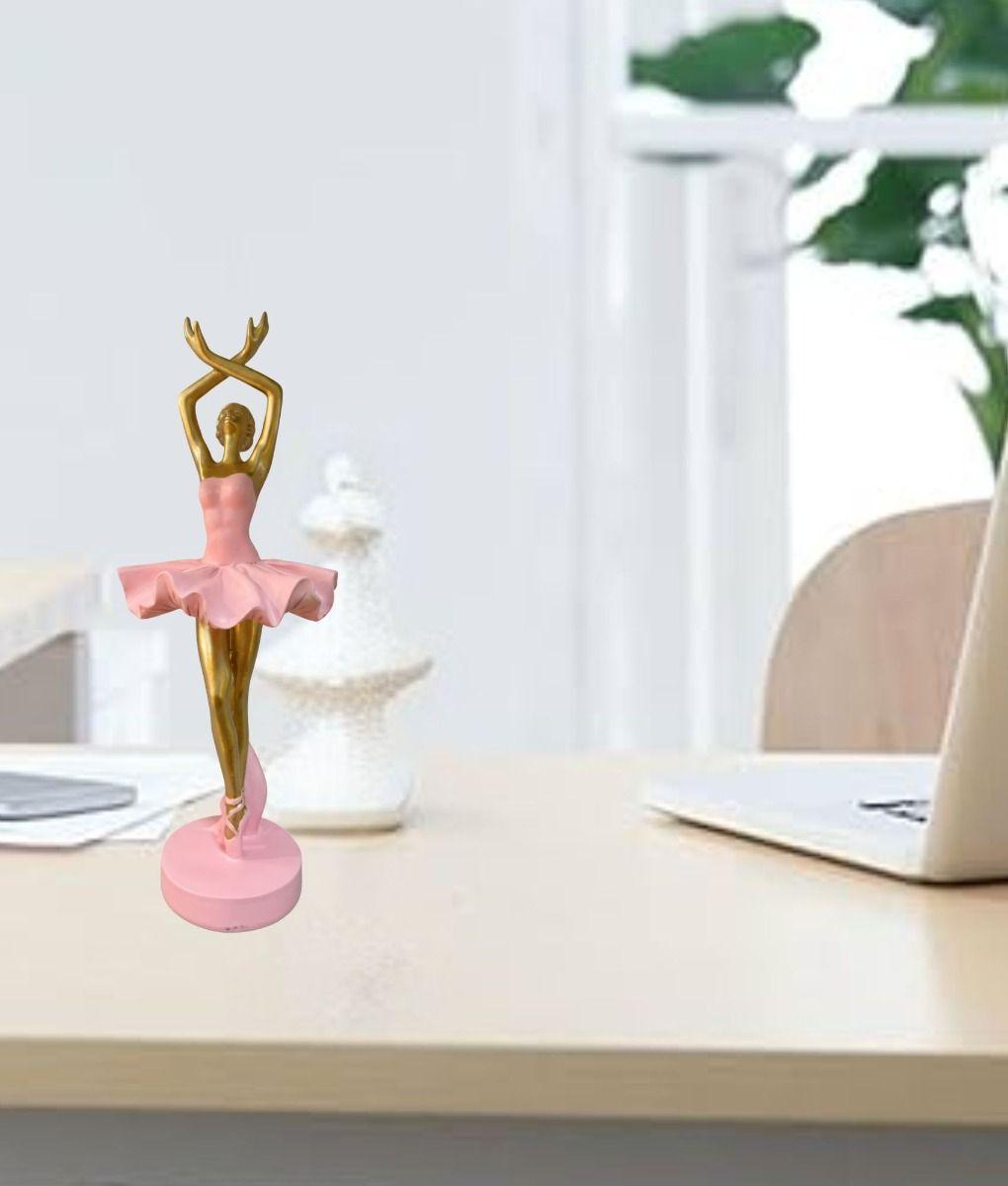 Estatua Decorativa Figura Bailarina Ballet Adorno Jhn-8