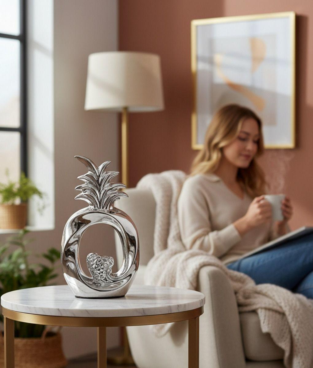 Figura Decorativa Piña Adorno Moderno Estatua Hogar Jhn-3