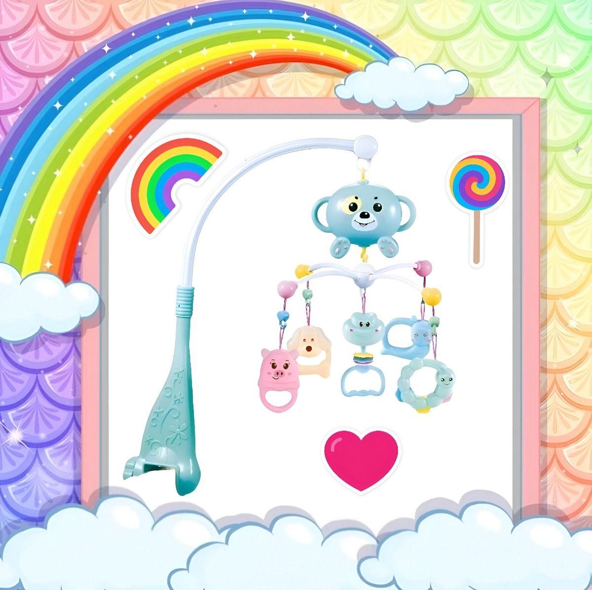 Móvil Bebé Música Juguete Giratorio Cuna Colgante Jhn-7