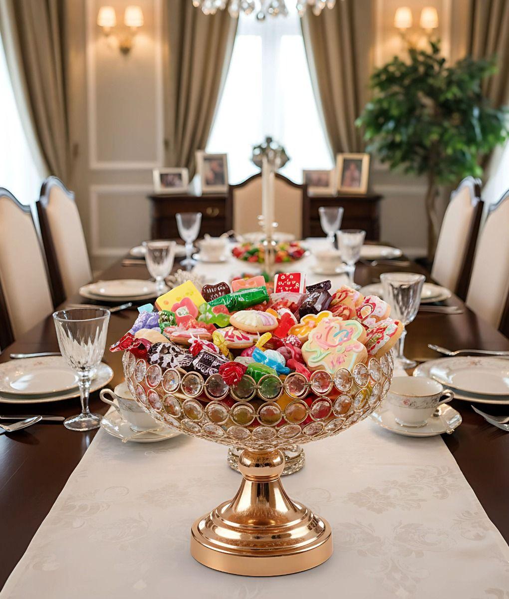 Frutero Multifuncional Decorativo Adorno Soporte Mesa Jhn-6