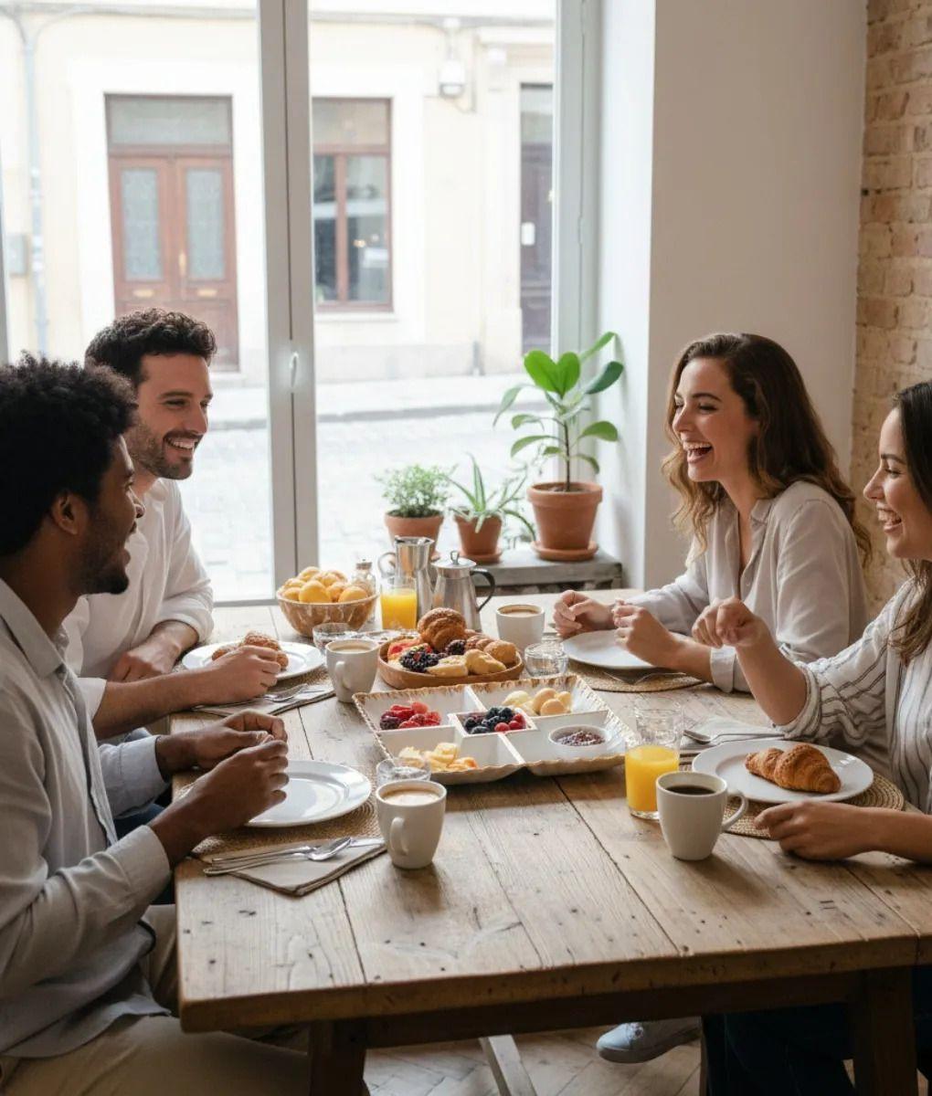 Bandeja Decorativa Servicio Cuadrada Compartimentos Jhn-7