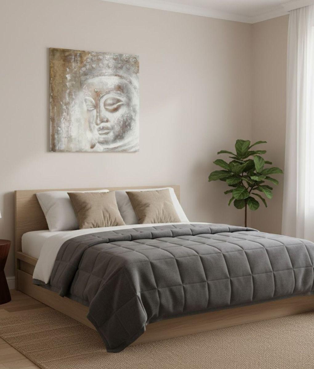 Cuadro Decorativo Arte Meditativo Rostro Buda Pared Jhn-7