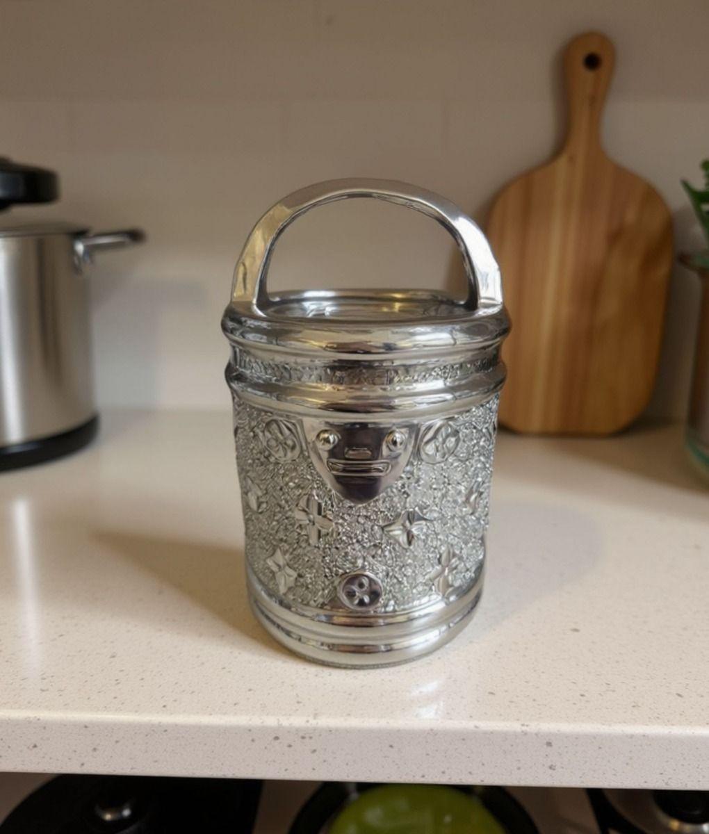 Figura Decorativa Multifuncional Cubo Contenedor Estatua Jhn-6