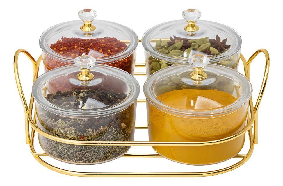 Juego Frasco Decorativo Multifuncional Adorno Moderno Jhn-2