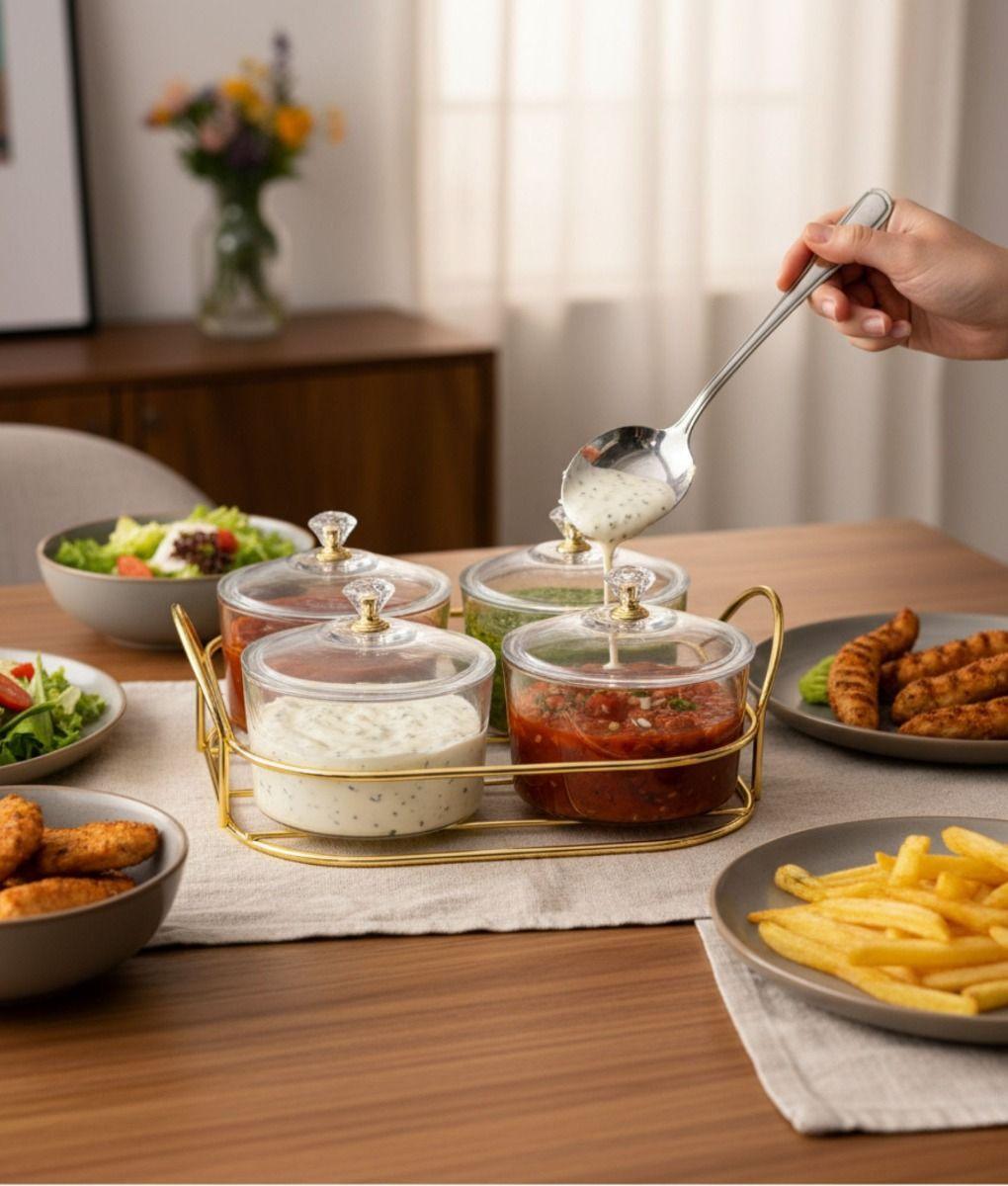 Juego Frasco Decorativo Multifuncional Adorno Moderno Jhn-4