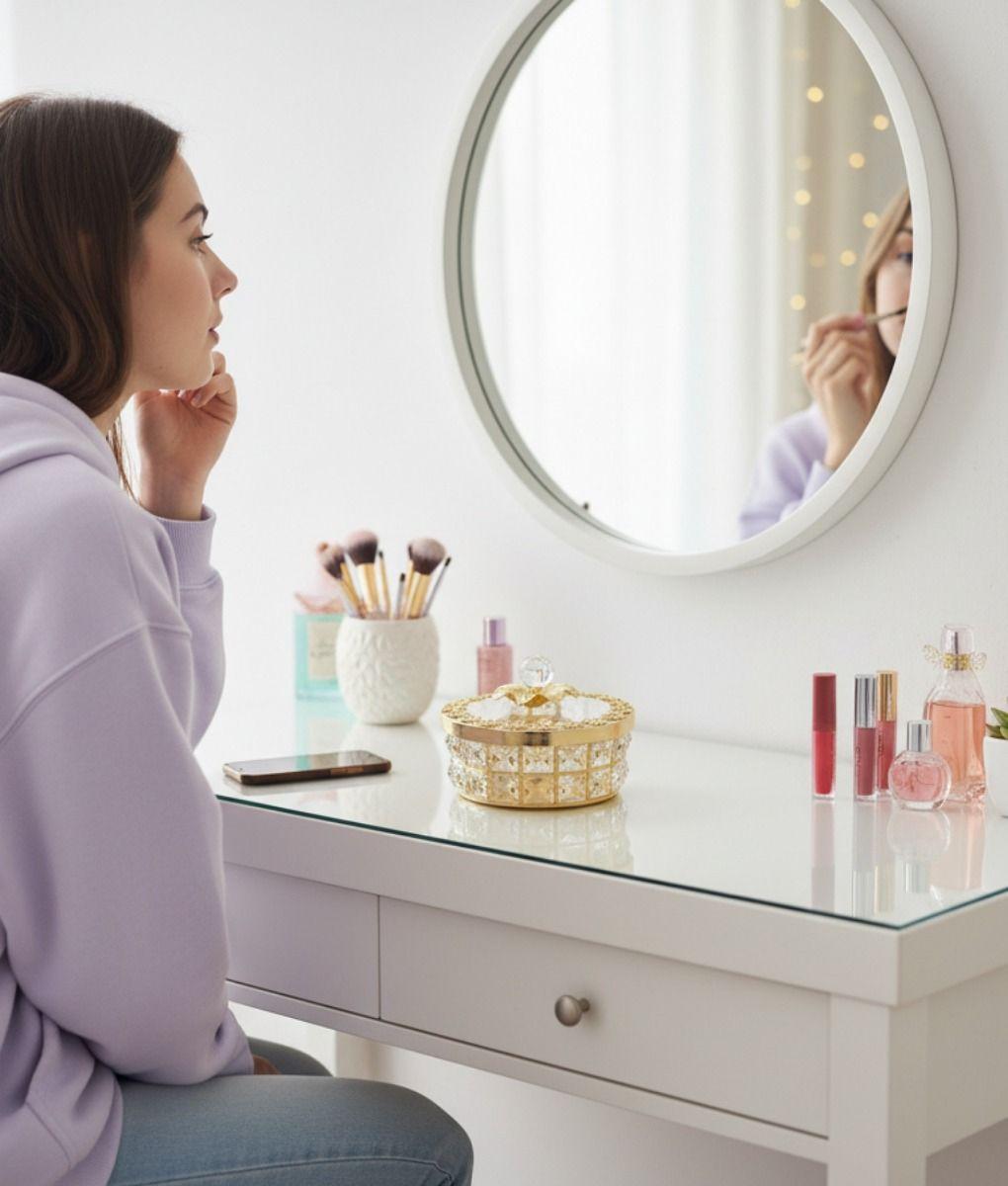 Joyero Decorativo Centro Mesa Adorno Multifuncional Jhn-5