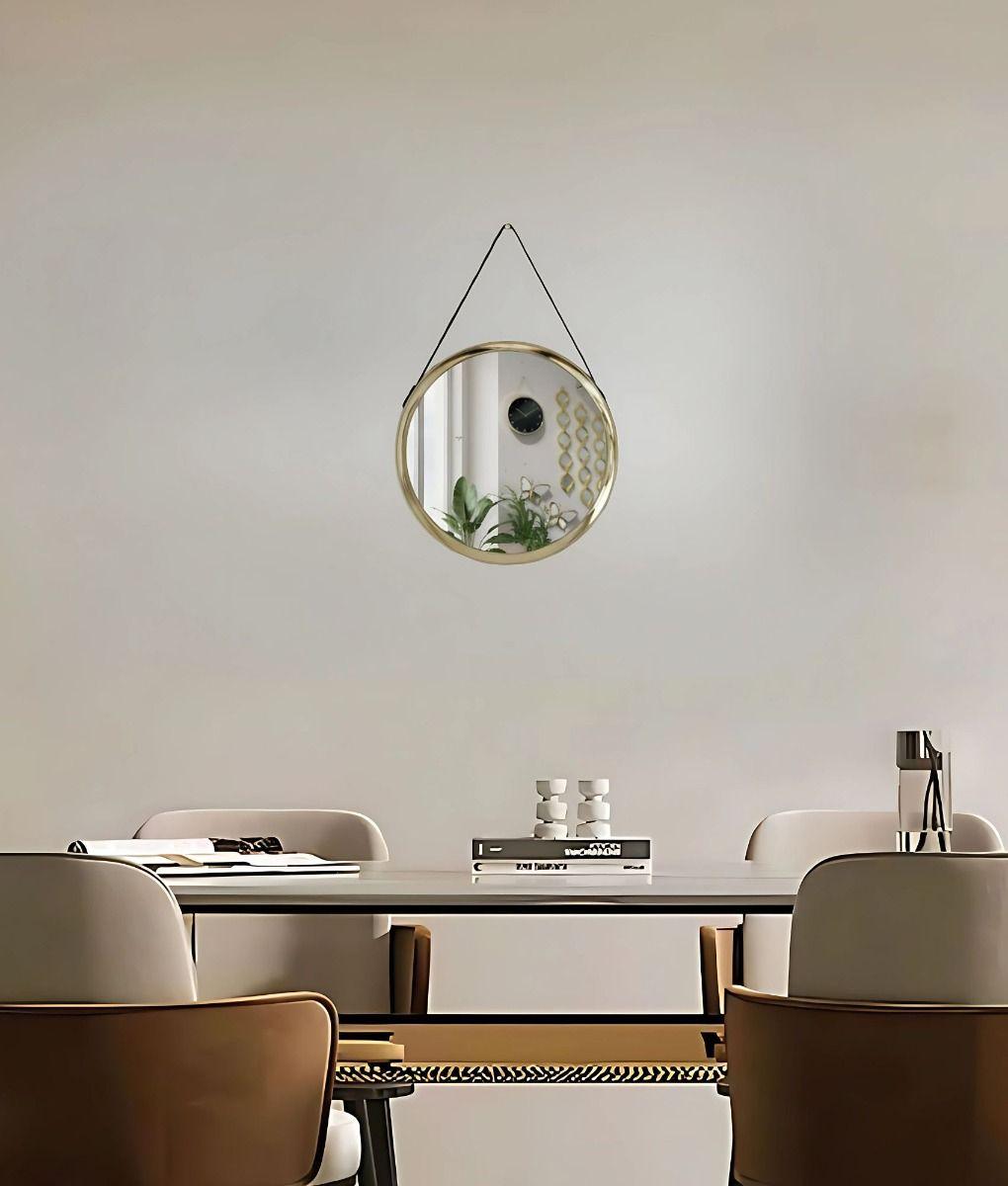 Espejo Pared Decorativo Moderno Redondo Hogar Jhn-8