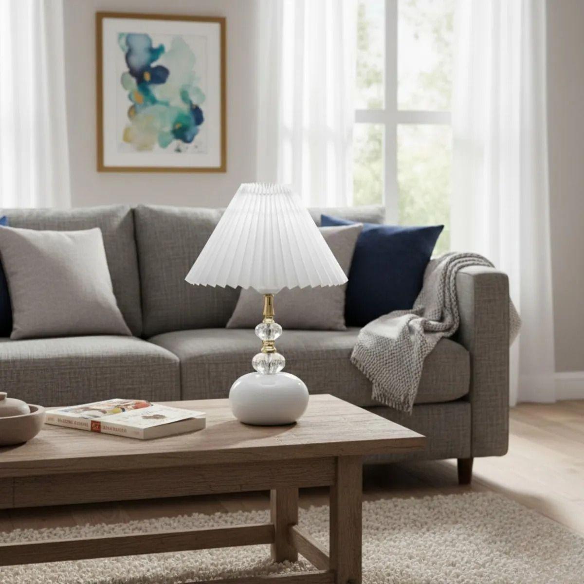 Lámpara Decorativa Mesa Estilo Elegante Diseño Retro Jhn-4