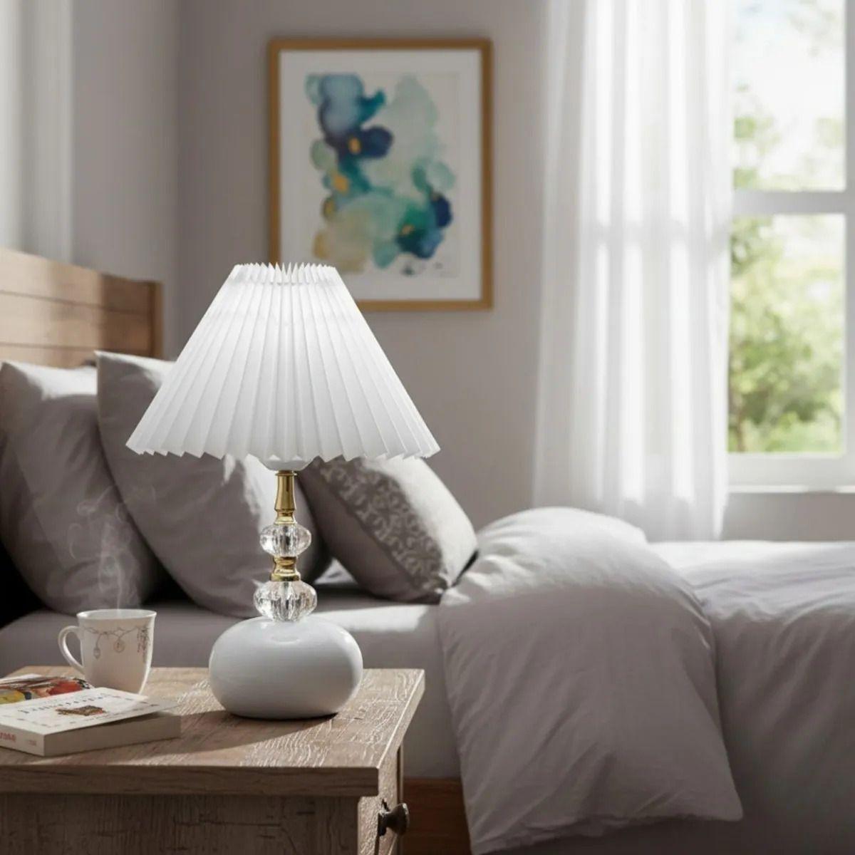 Lámpara Decorativa Mesa Estilo Elegante Diseño Retro Jhn-6