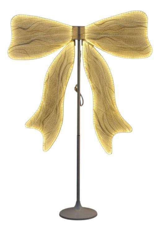 Lámpara Pie Decorativa Lazo Monumental Luminoso LED Jhn-9