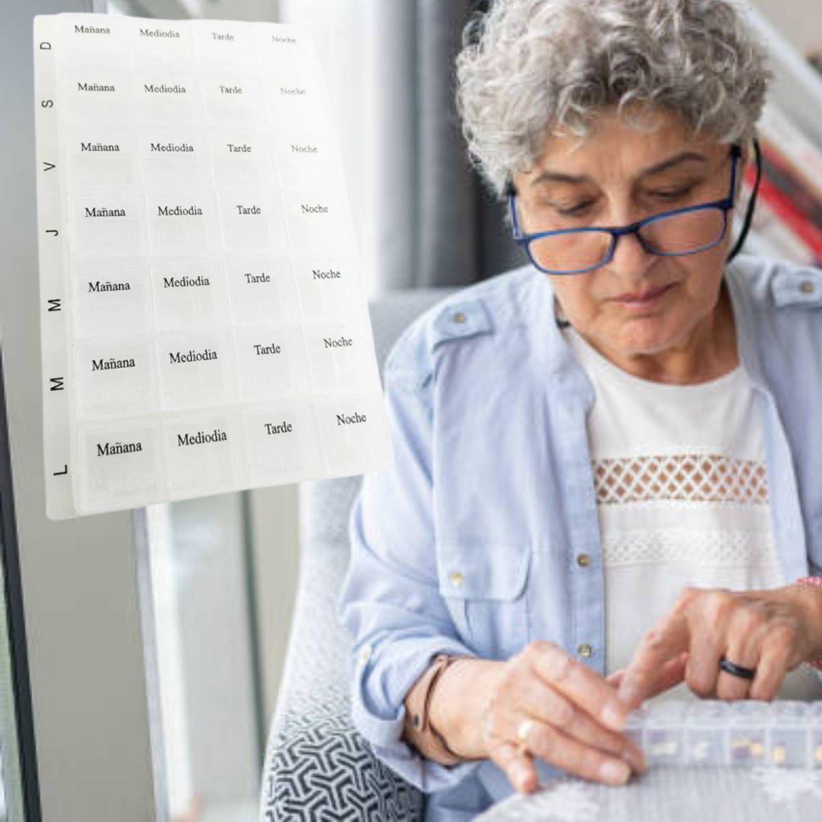 SET 3 PASTILLEROS SEMANAL ORGANIZA CONTROL MEDICAMENTO LAU-3